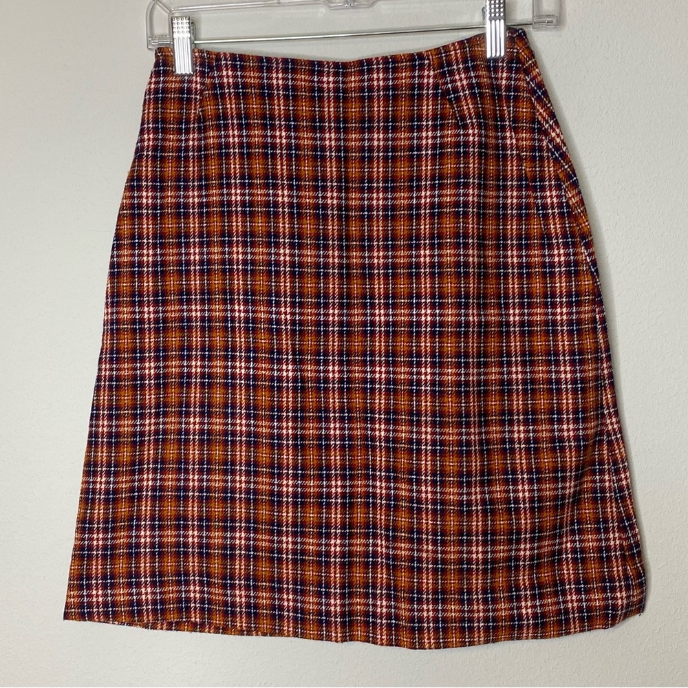 60s American Scene Mod GoGo Skirt S Vintage Union Tag